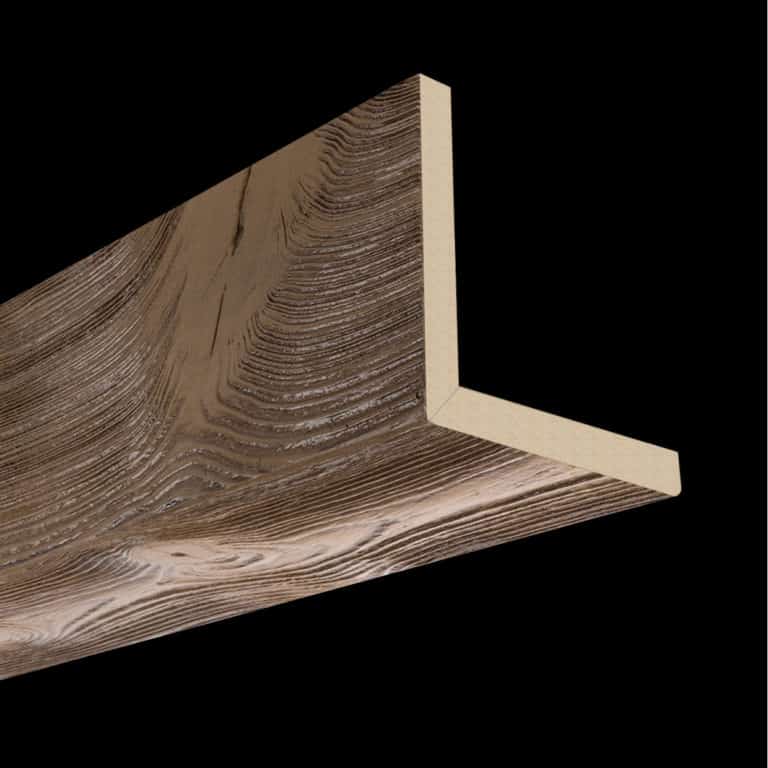 Foam Faux Wood Beams | Sandblasted 2-Sided Artisan