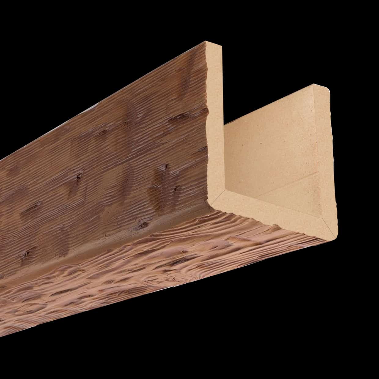 BEAMS　DESIGN 160〜170 Tuscany Faux Wood Ceiling Beams | 3-Sided Box Beams