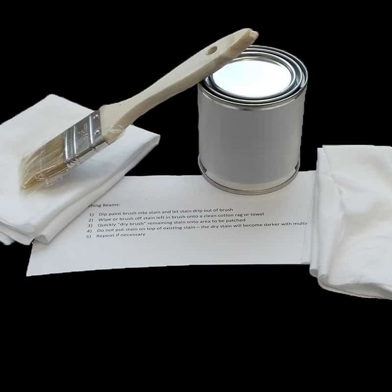 Stain Touch Up Kit for Faux Wood Ceiling Beams DIY