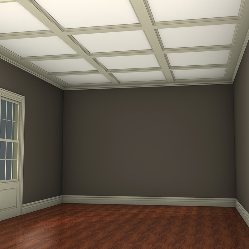 Coffered Ceiling - Shallow Beam Kit
