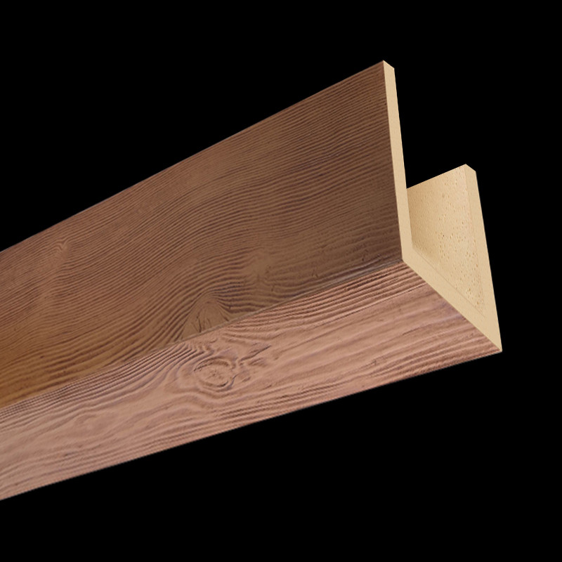 FAUX WOOD CEILING BEAMS - ARTISAN SERIES - 3-SIDED - DOUGLAS FIR