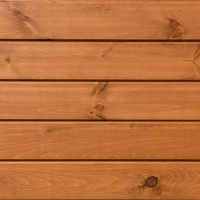 Knotty Pine - T&G V-Groove 'Quick-Lock' - Smooth - Amber Ale