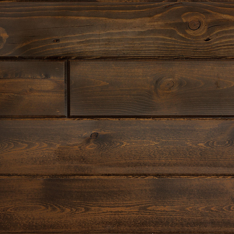 Classic Knotty Pine - T&G V-Groove (QL) - Smooth - Bronze Walnut