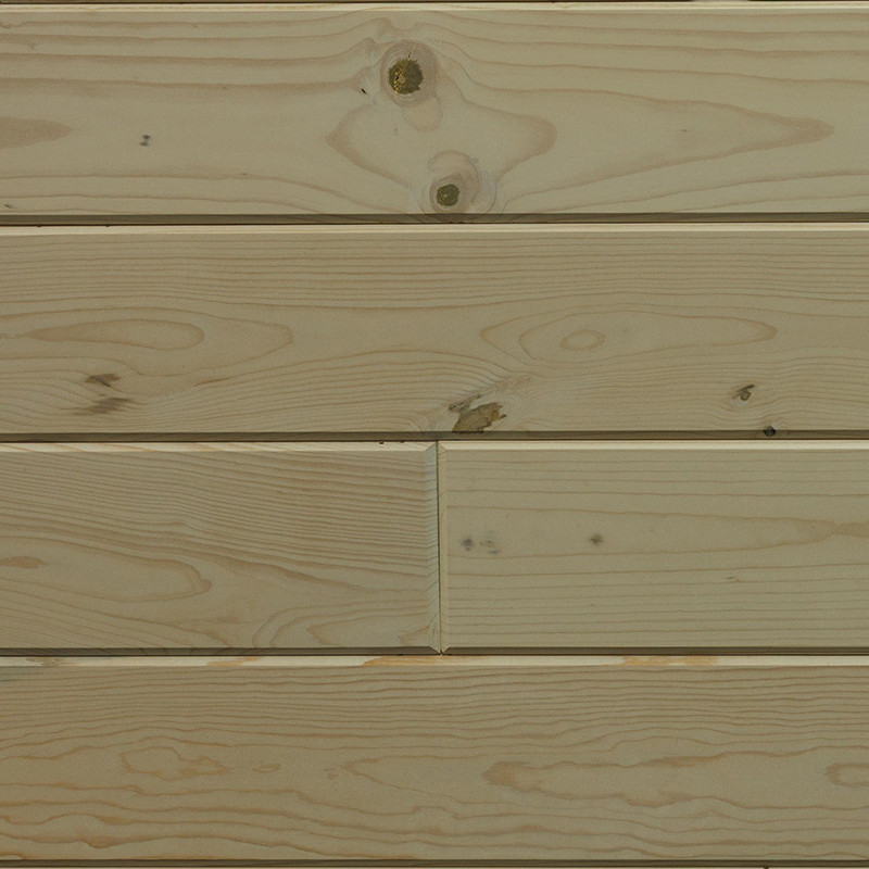 Classic Knotty Pine - T&G V-Groove (QL) - Smooth - White Wash