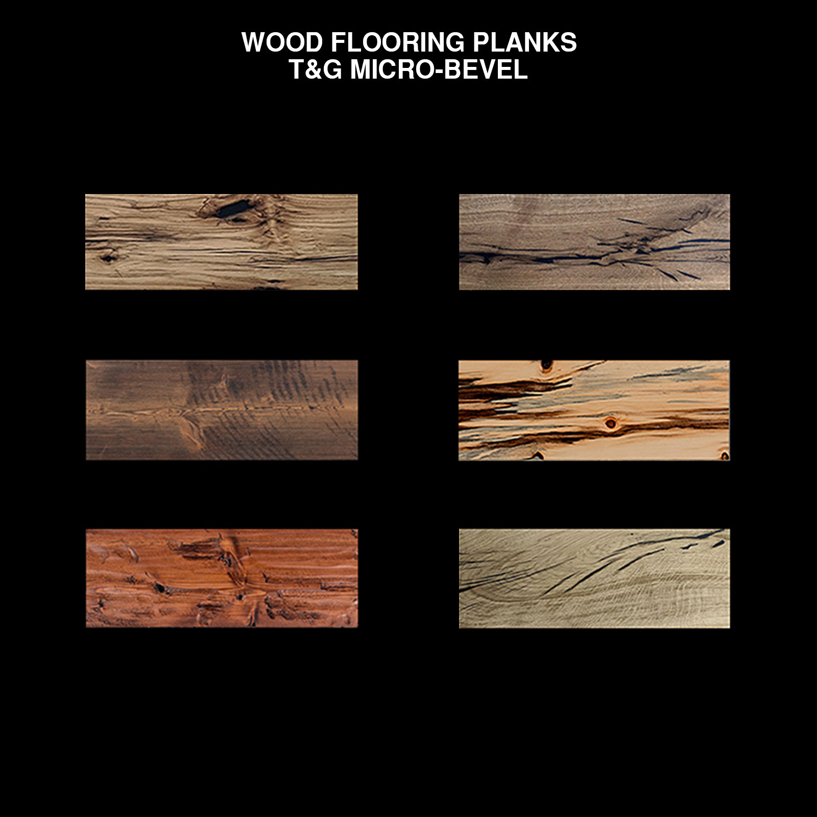 Pre-Finished T&G Dougls Fir Flooring Planks | Sample Kit