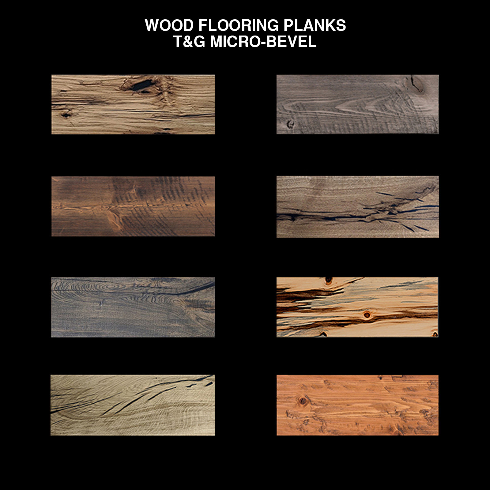 Pre-Finished T&G Dougls Fir Flooring Planks | Sample Kit
