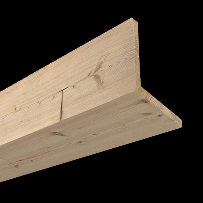 Box Beams on Ceiling | 2-Sided Douglas Fir Wood Box Beams