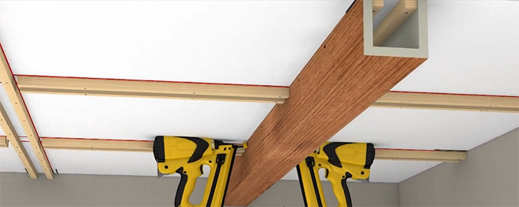 How to Install Faux & Real Wood Ceiling Beams How to Install Faux & Real Wood Ceiling Beams