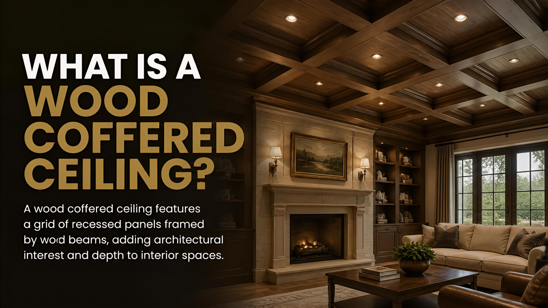 What Is a Wood Coffered Ceiling? Styles, Materials & Cost Guide (2026)
